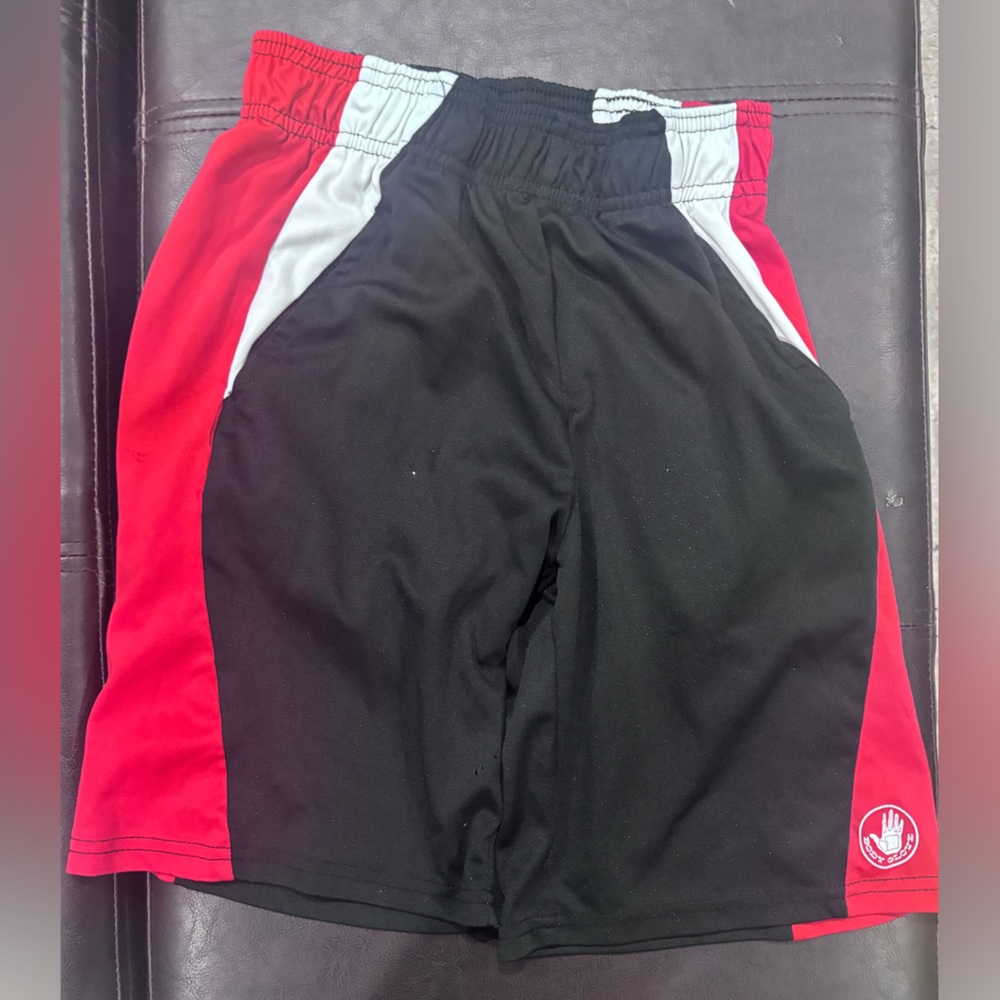 Body Glove Black and Red Athletic Shorts